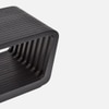 Roset Series Coffee Table Cum Bench In Black