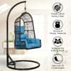 Premium Diesel Single Seater Spyder Swing Chair Blue