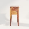 Mko Solid Wood Console Table in Honey Finish