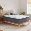 Euro Top Hybrid Latex  Spring Mattress (75 x 36 in, 10 Inches)