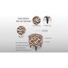 Milo Solid Wood  Ottomon in  Multicolor Colour