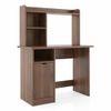 Bond Engineered Wood Study Table in Classic Walnut Finish