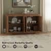 Tuscany Solid Wood Sideboard in Latin American Teak Finish