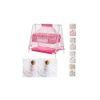 Ares Stainless Steel Baby Cradle with Mosquito Net - Airplane & Yatch Airplane & Yatch
