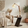 Patrice Beige Jute Floor Lamp with Beige Jute Base