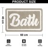 Luxe Home Canada Bath Mat (40x60 cm) Beige