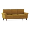 Oxford 3 Seater Fabric Sofa In Ochre Colour
