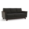 Corby Premium 3 Seater Fabric Sofa in Graphite Grey Colour