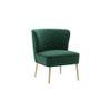 Ruba Accent Chair in Green Colour