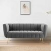 Grace Fabric Sofa (Grey)