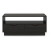 Zephyr Storage Coffee Table in American Walnut Finish