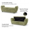 Redol Boucle 2 Seater Ottoman Bench with Storage  in Pista Green Color