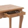 Taahira Study Table -Finish - Natural Teak