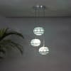 Gosse 3 Light Mosaic Glass Hanging Pendant Light