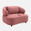 Henry Boucle 1 Seater Sofa in Pink  Color