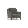 Abbey Sofa Set (Colour : Ash Grey Velvet, Cushion : Soft, Seater : 2+1+1)