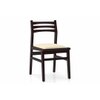 Arabia Leon Solid Wood 6 Seater Dining Table With Set Of 6 Chairs (Colour- Camilla Ivory, Finish- Mahogany)