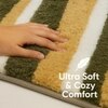 Luxe Home Super Soft Canada Stripes mat (40x60 cm) - Pack of 1