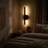 Lineo Brown Solid Wood Wall Lights