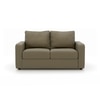 Apollo 2 Seater  Leatherette Sofa In Cappuccino Colour
