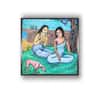Folk Canvas Wall Prints Canvas Wall Prints Set of 2 Multicolor Matte