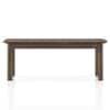 Dane Solid Wood Bench In Danish Walnut Finish