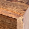 Kassel Sheesham Wood Coffee Table In Teak Finish
