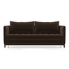 Florence Premium 3 Seater Fabric Sofa in Dark Earth Colour