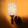 Devansh Metal Electric Wall Light in Gold Colour with Multi Shade Count of 1 Light