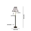 Devansh Wood & Metal Floor Lamp