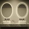 Oval Shape Lighted LED Mirror Modern Vanity Mirror