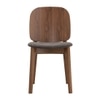 Scandinavian Cora Dining Chair Cocoa Finish