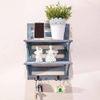 WOODENMOOD Rectangular Wall Rack