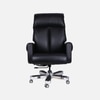Endeavour High Back Leatherette Office Chair In Black Colour