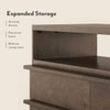 Ohio Chest of Drawers in Danish Walnut Finish