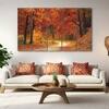 The Castle Decor Beautiful Forest View Wall Art Set of 5 27x48 Inch