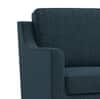 Abbey 3 Seater Fabric Sofa In Indigo Blue Colour