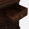 Sheesham Wood Sideboard In Scratch Resistant Provincial Teak Finish