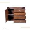 Regalia 4 Chest of Drawers in Columbian Walnut Finish