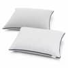 Loom and Needles Micro Fibre Sleeping Pillow Bed Pillow for Sleeping Pack of 2 16x24inch