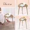 Cosmo Aluminium Side Table in  Finish - Set of 2