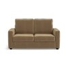 Apollo Sofa Set (Colour : Fawn Velvet, Cushion : Soft, Back Type : High Back, Seater : 3+2+1)