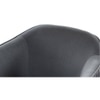 Celeo Solid Wood Accent Chair in Grey Colour