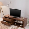 Allen Sheesham Wood Contemporary Tv Entertainment Unit For Tv Upto 70 Inch In Provisional Teak Finish