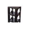 Wembley Sheesham Wood Wine Rack in Dark Walnut Finish