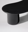 Hima Solid Wood Coffee Table In Black Finish