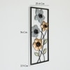 W-Madhav Abstract Metal Wall Decor in Multicolor Set of 1