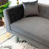Alpha Fabric Sofa - Grey