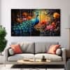 The Castle Decor Bird Wall Painting Wooden Framed 27x48 Inch (Style 2)