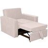 Eden  Pull Out Sofa cum Bed  in Cream Colour